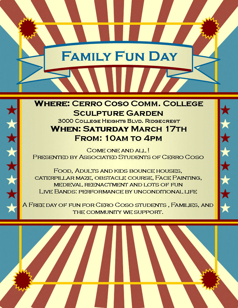 Family Fun Day Template for Pinterest